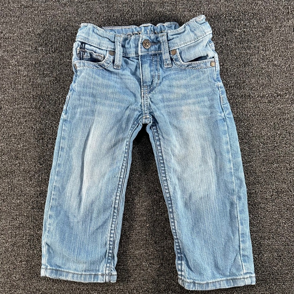 Cody James Western Jeans Toddler 2T Blue Light Wash Good Adjustable Waist